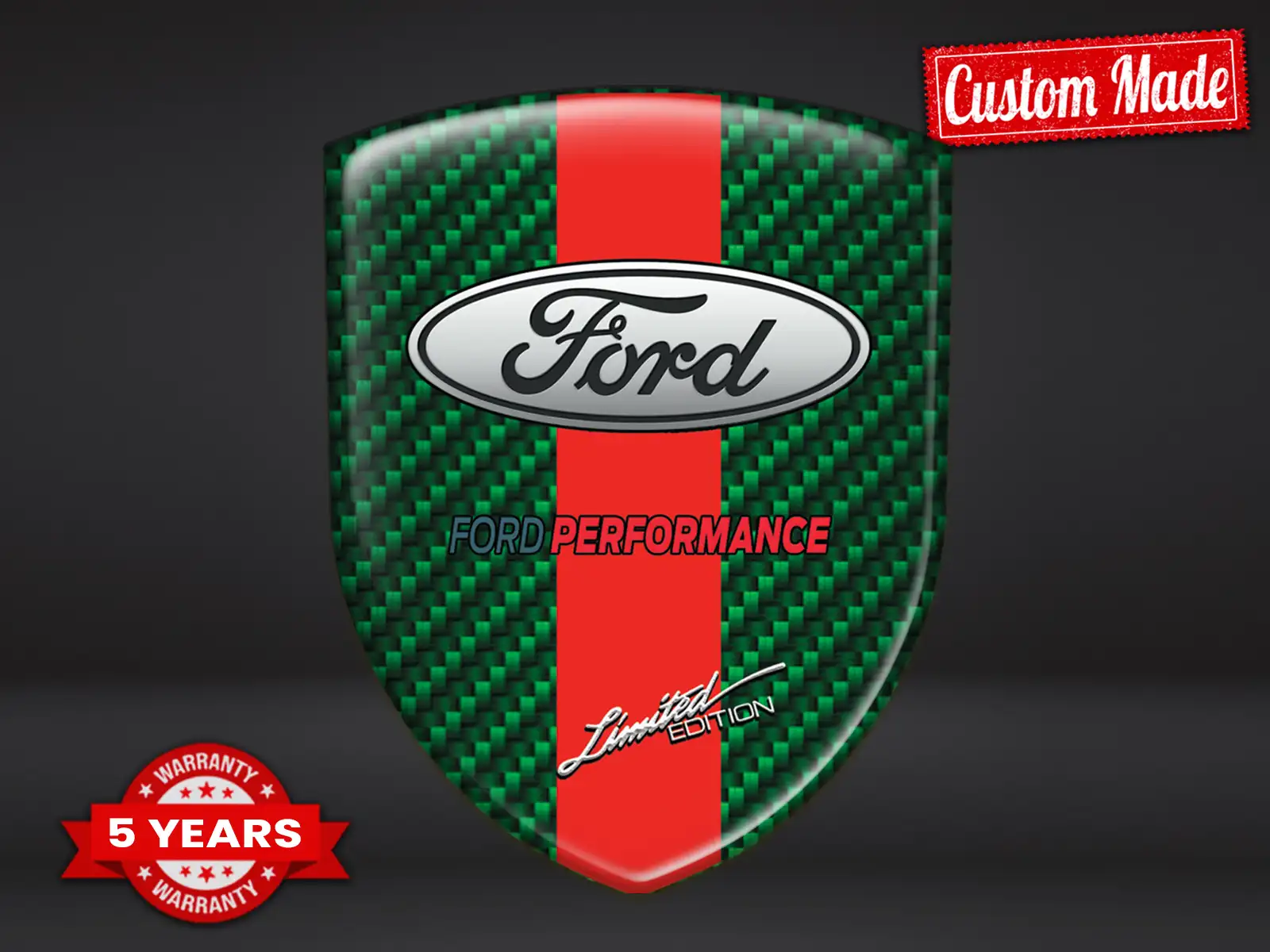 Ford Emblema Auto Máximo Estilo Resistente Pro Rendimiento